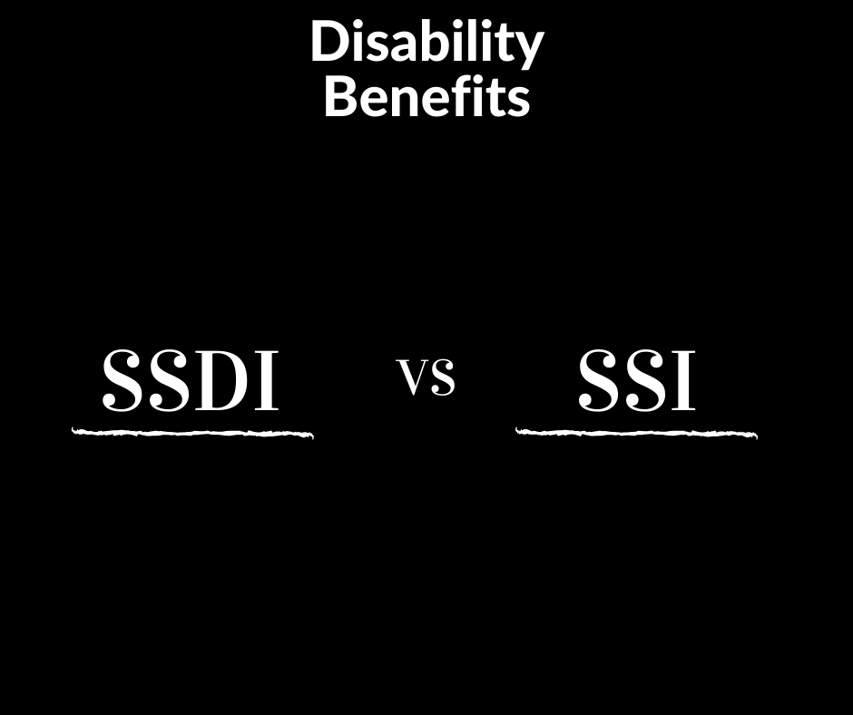 SSDI Vs Ssi