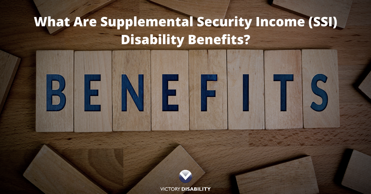 SSI BENEFITS