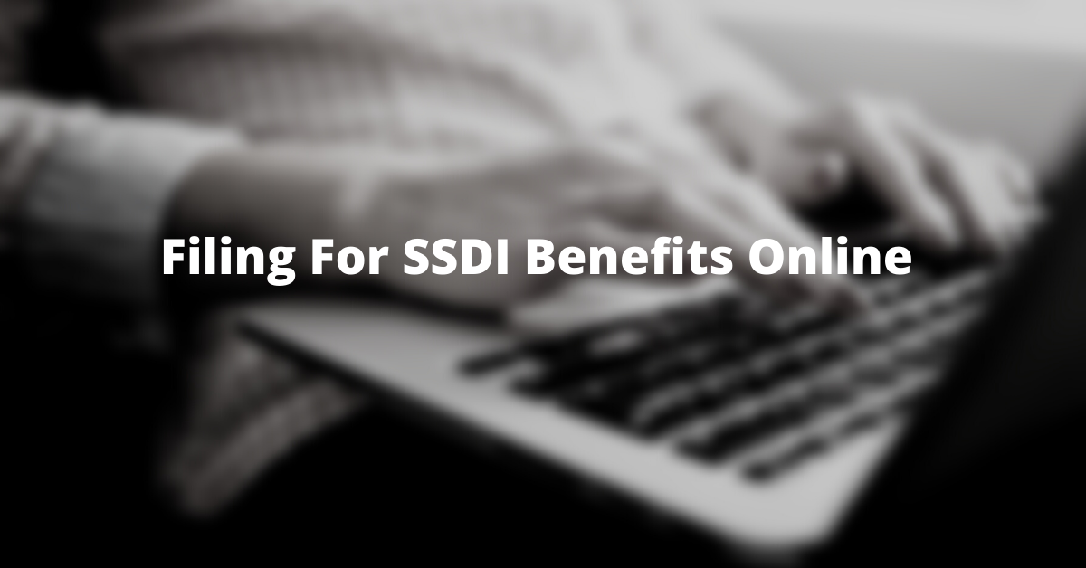 Filing for SSDI