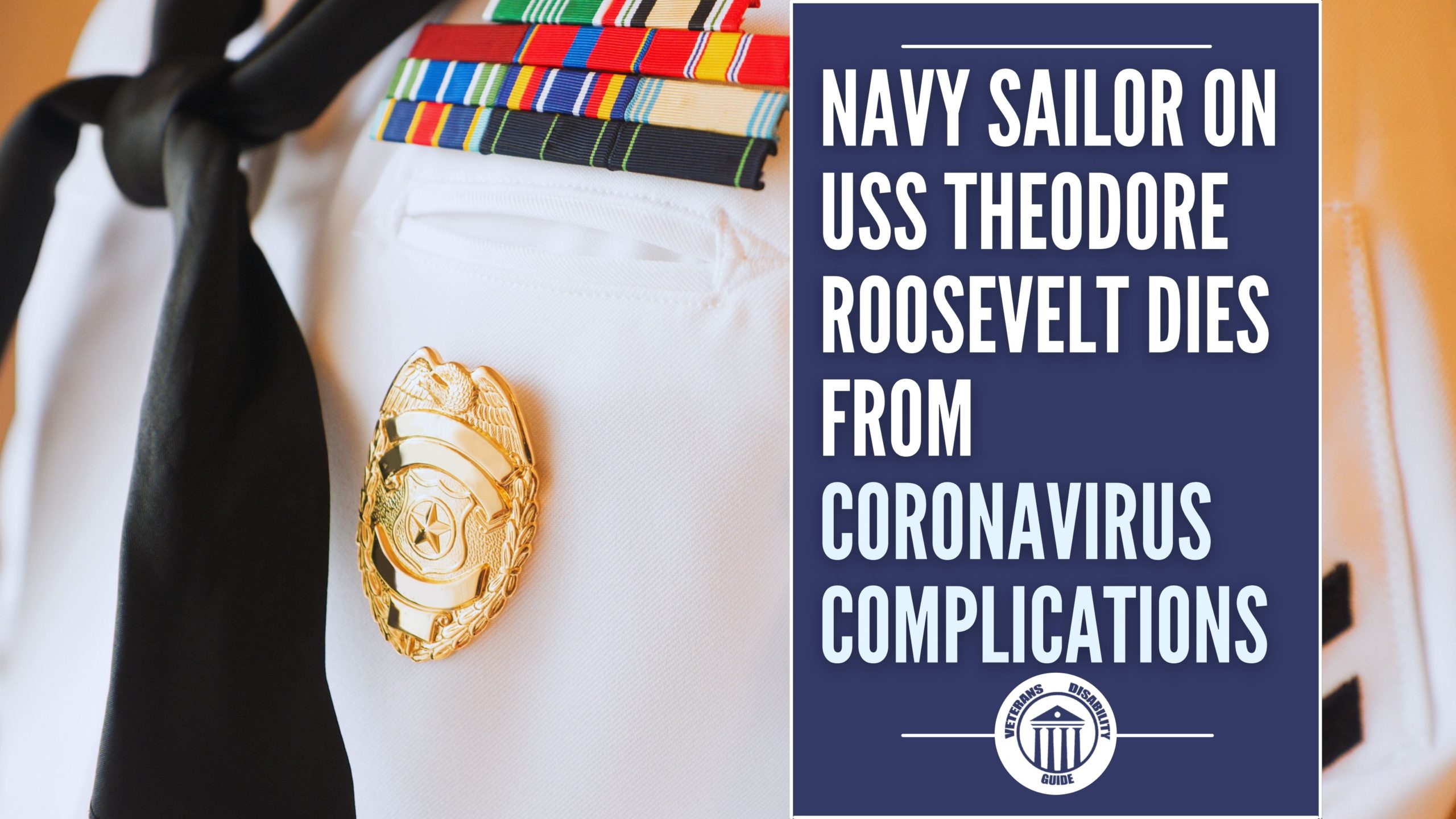 Navy Sailor On USS Theodore Roosevelt Dies From Coronavirus Complications blog header