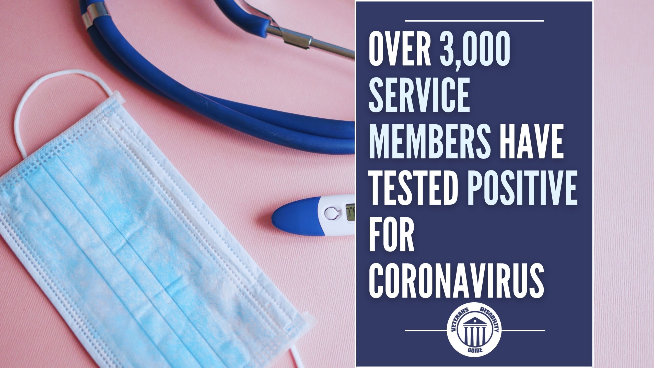 Over 3,000 Service Members Have Tested Positive For Coronavirus blog header image