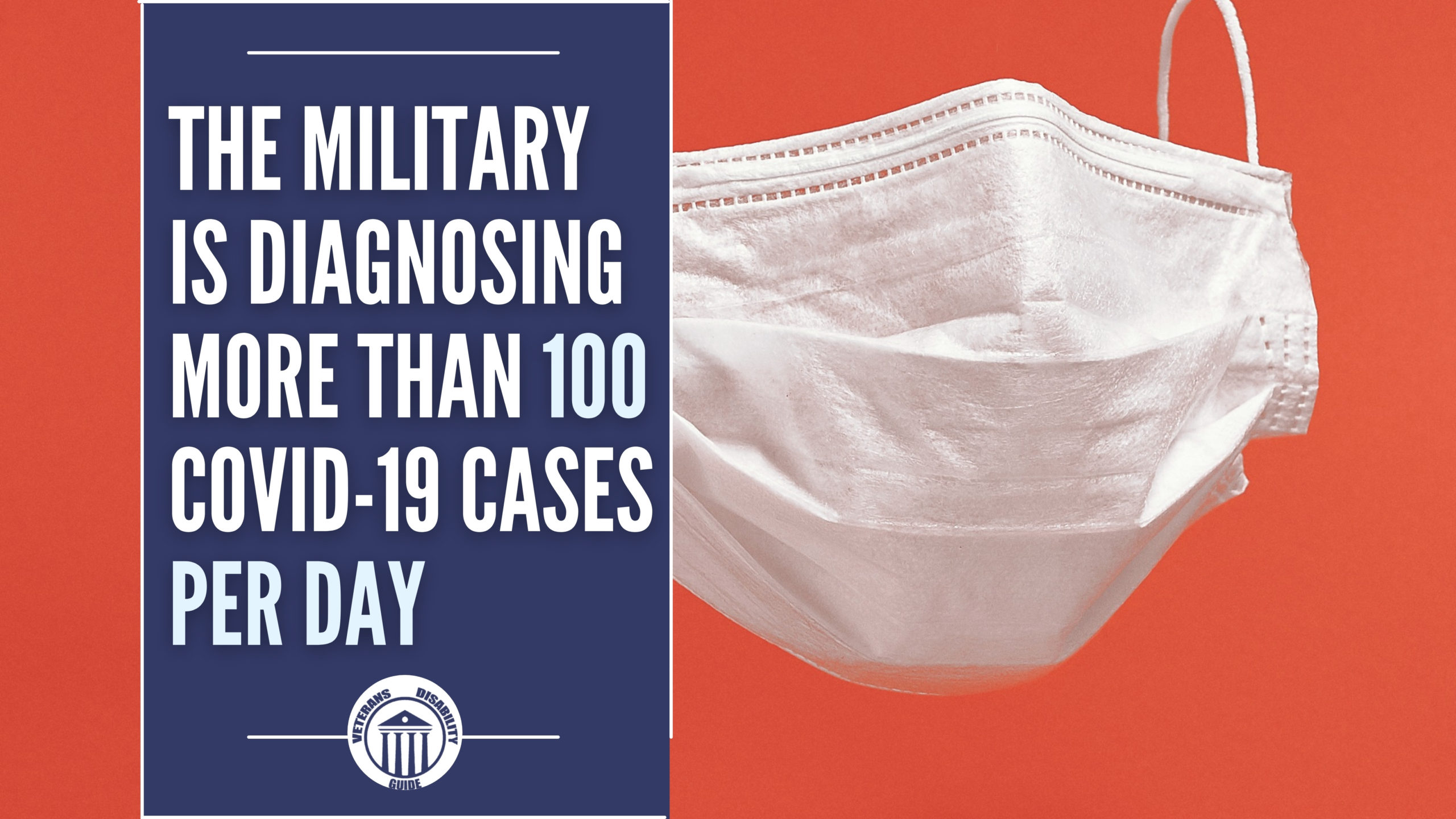 The Military Is Diagnosing More Than 100 Covid-19 Cases Per Day blog header image