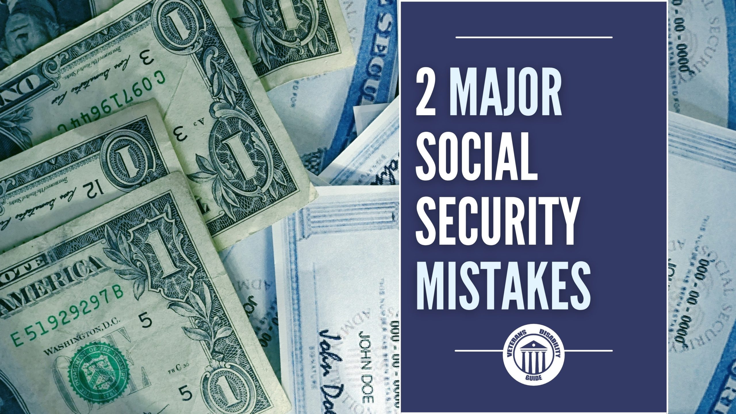 2 Major social security mistakes blog header