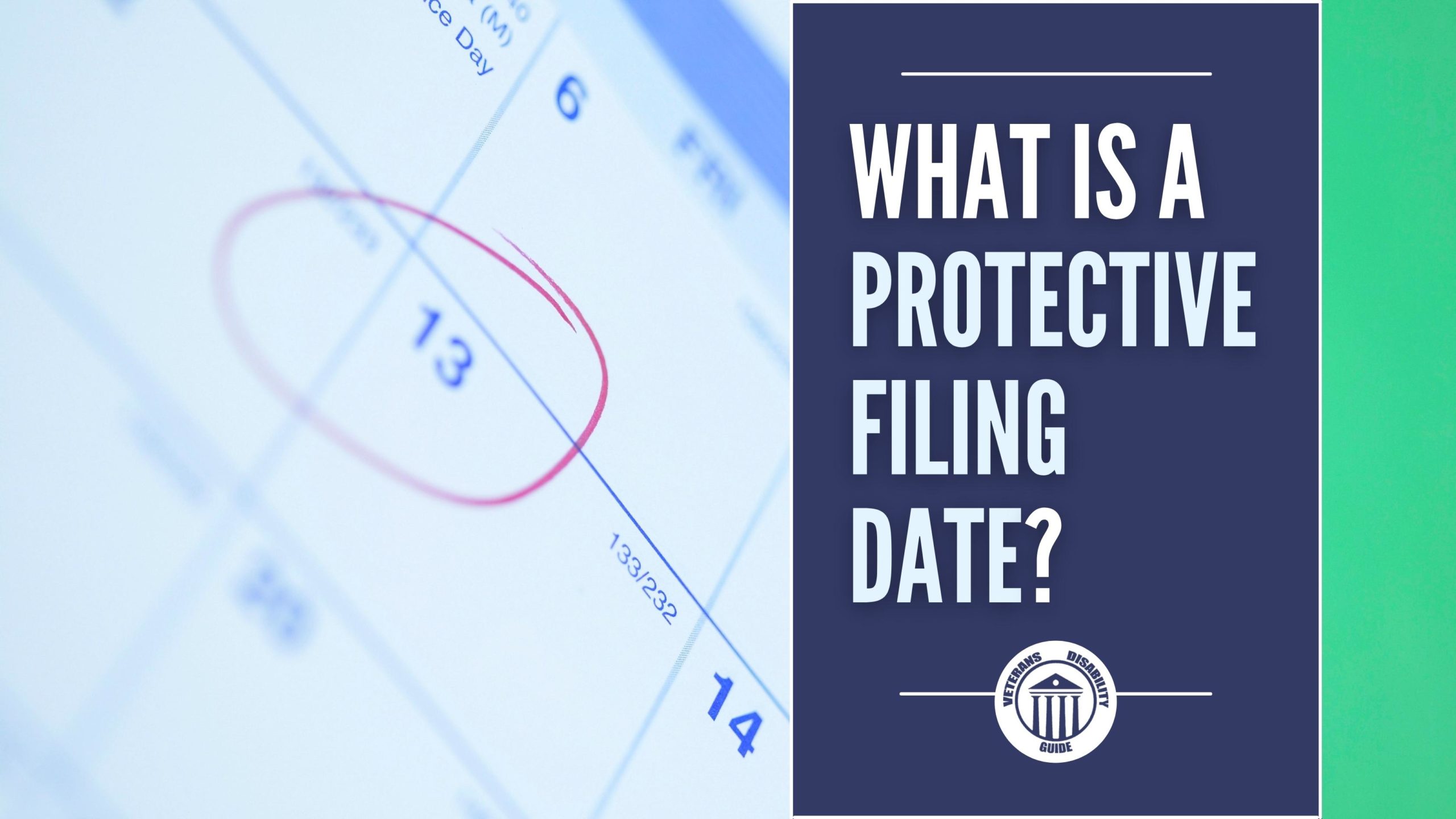What is a Protective Filing Date blog header image