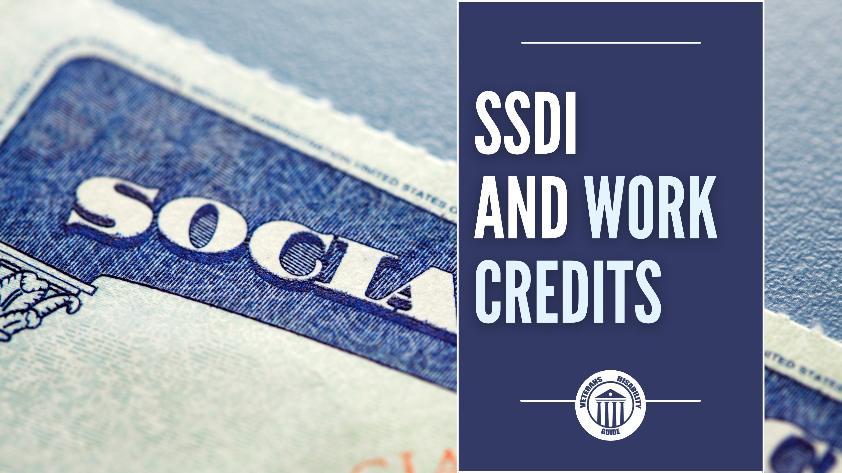 SSDI and Work Credits Blog header